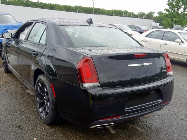 2C3CCABG2KH660287 - 2019 CHRYSLER 300 S BLACK photo 3