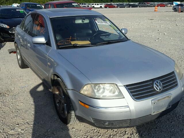 WVWRH63B94P094702 - 2004 VOLKSWAGEN PASSAT GLX SILVER photo 1