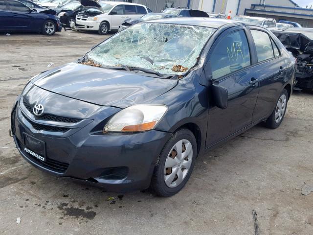 JTDBT923181239431 - 2008 TOYOTA YARIS CHARCOAL photo 2