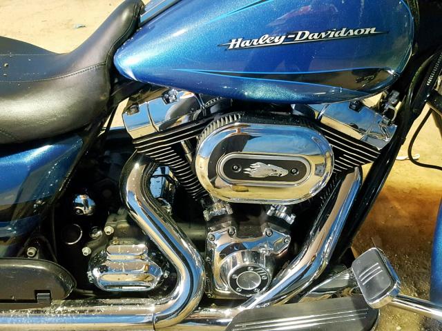 1HD1KBM18EB623325 - 2014 HARLEY-DAVIDSON FLHX STREE BLUE photo 7
