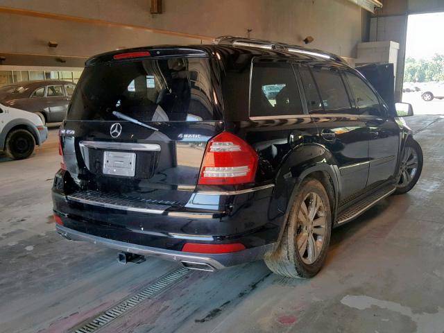 4JGBF7BE0CA782142 - 2012 MERCEDES-BENZ GL 450 4MA BLACK photo 4