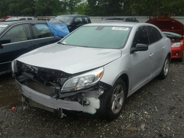 1G11A5SL2EF274562 - 2014 CHEVROLET MALIBU LS 灰色 照片 2