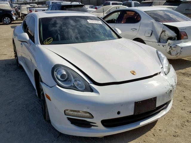 WP0AB2A79AL063622 - 2010 PORSCHE PANAMERA S WHITE photo 1