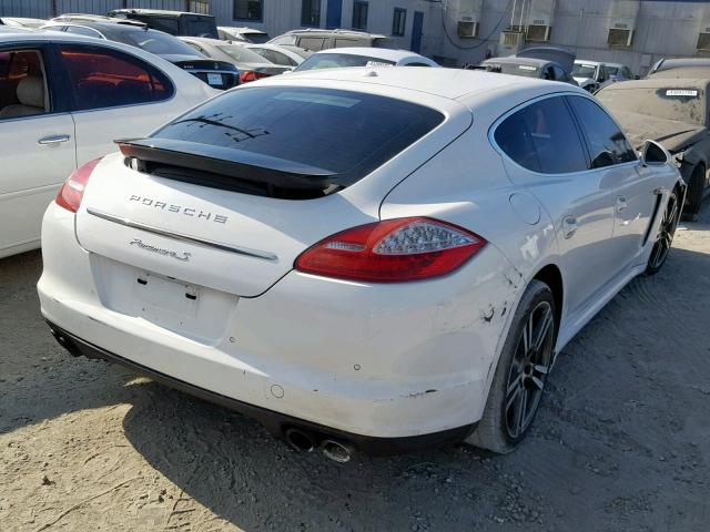 WP0AB2A79AL063622 - 2010 PORSCHE PANAMERA S WHITE photo 4