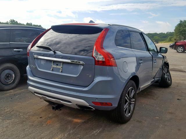 YV440MDR6H2223402 - 2017 VOLVO XC60 T5 BLUE photo 4