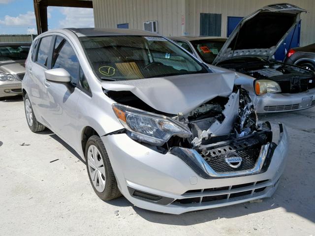 3N1CE2CP9HL367421 - 2017 NISSAN VERSA NOTE SILVER photo 1