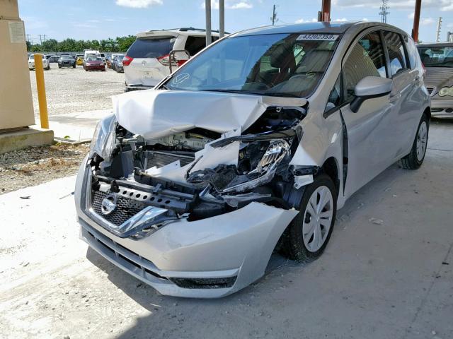 3N1CE2CP9HL367421 - 2017 NISSAN VERSA NOTE SILVER photo 2