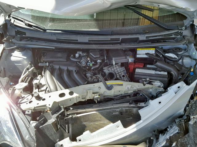 3N1CE2CP9HL367421 - 2017 NISSAN VERSA NOTE SILVER photo 7