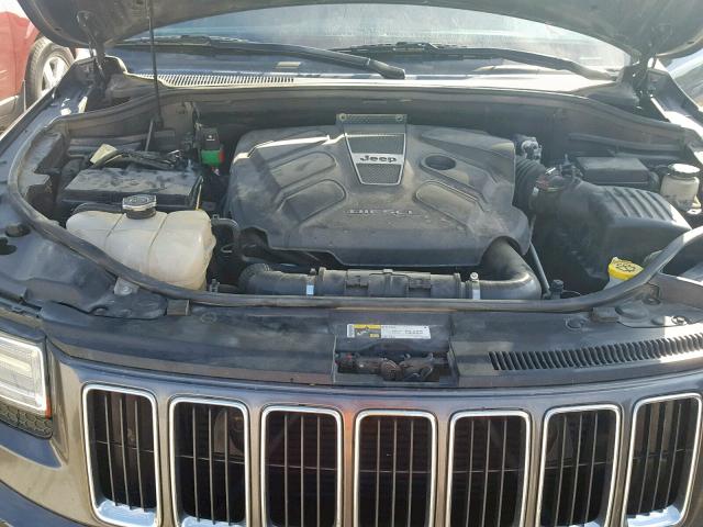 1C4RJFBM2EC376244 - 2014 JEEP GRAND CHER GRAY photo 7