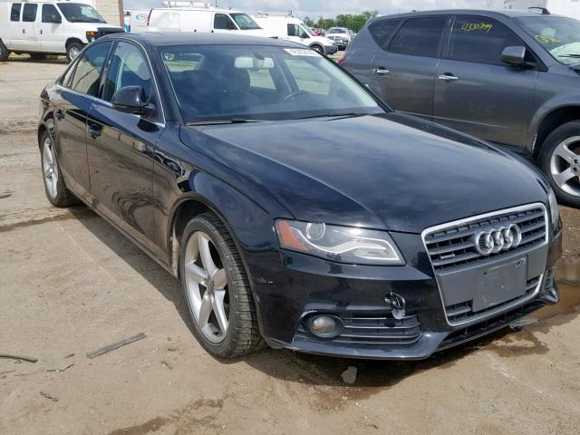 WAUMF78KX9A084072 - 2009 AUDI A4 PRESTIG BLACK photo 1