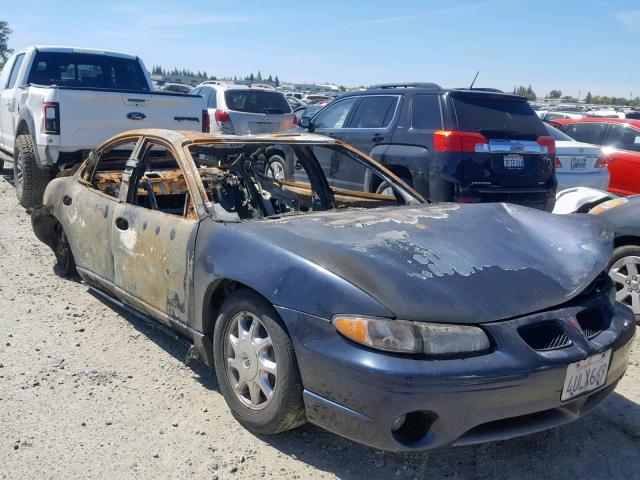 1G2WR521X2F113879 - 2002 PONTIAC GRAND PRIX BLUE photo 1