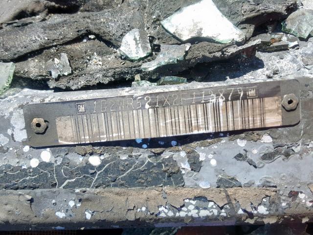 1G2WR521X2F113879 - 2002 PONTIAC GRAND PRIX BLUE photo 10