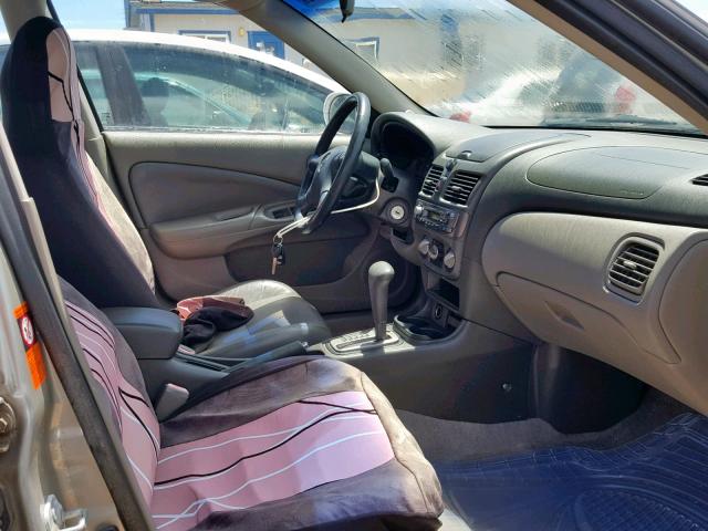 3N1CB51A82L551040 - 2002 NISSAN SENTRA GXE WHITE photo 5