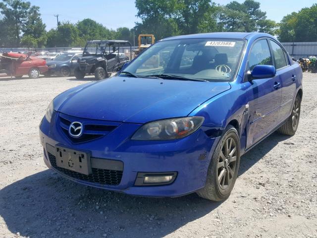 JM1BK123871699432 - 2007 MAZDA 3 S BLUE photo 2