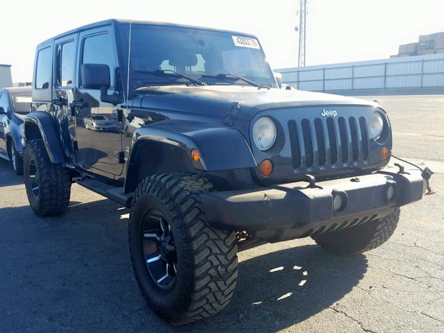 1J4GB59177L102240 - 2007 JEEP WRANGLER S BLACK photo 1