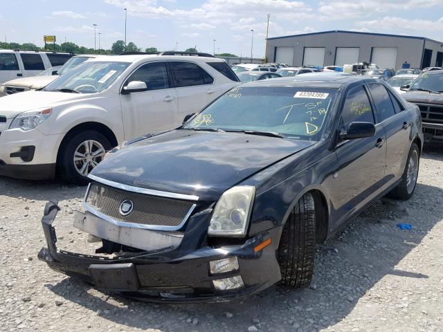 1G6DW677750124962 - 2005 CADILLAC STS BLACK photo 2