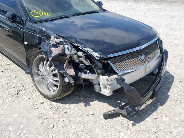 1G6DW677750124962 - 2005 CADILLAC STS BLACK photo 9