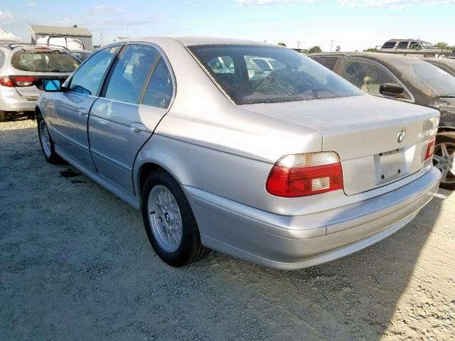 WBADT33441GF41537 - 2001 BMW 525 I SILVER photo 3