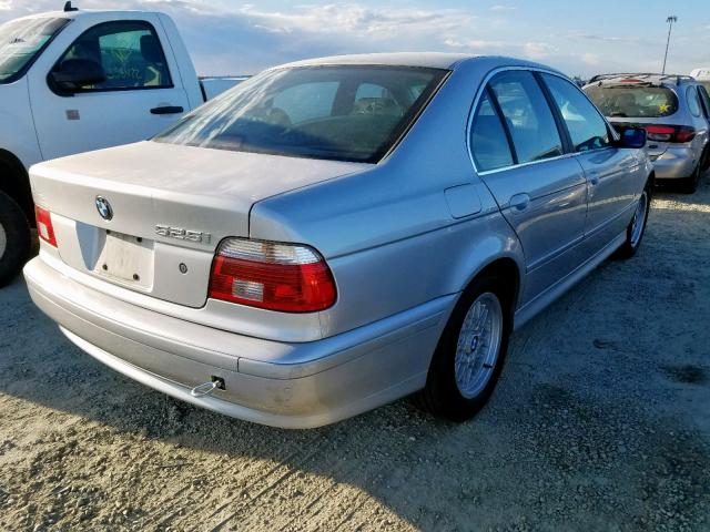 WBADT33441GF41537 - 2001 BMW 525 I SILVER photo 4