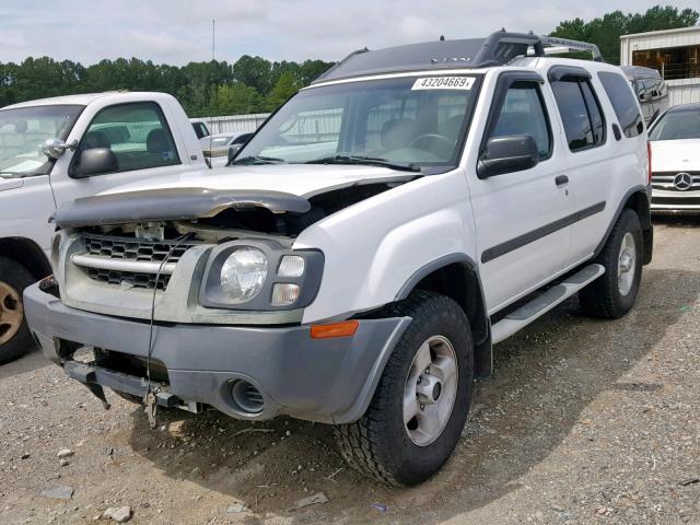 5N1ED28YX2C585232 - 2002 NISSAN XTERRA XE WHITE photo 2