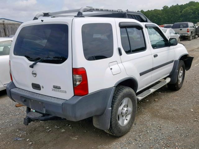 5N1ED28YX2C585232 - 2002 NISSAN XTERRA XE WHITE photo 4