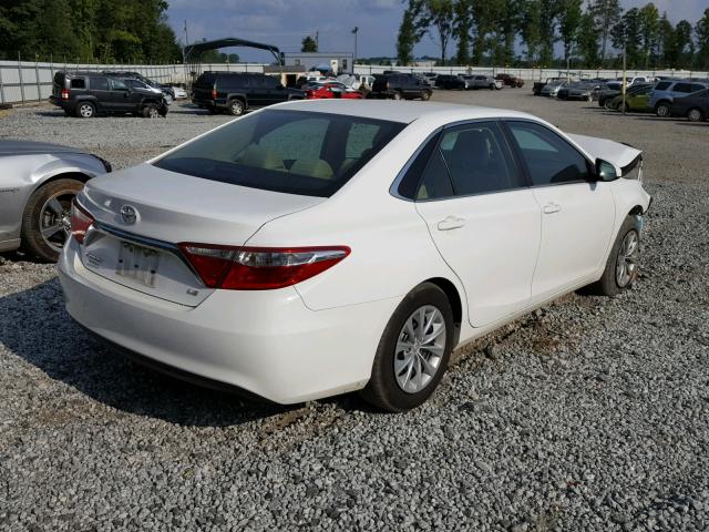 4T4BF1FK1GR562984 - 2016 TOYOTA CAMRY LE WHITE photo 4