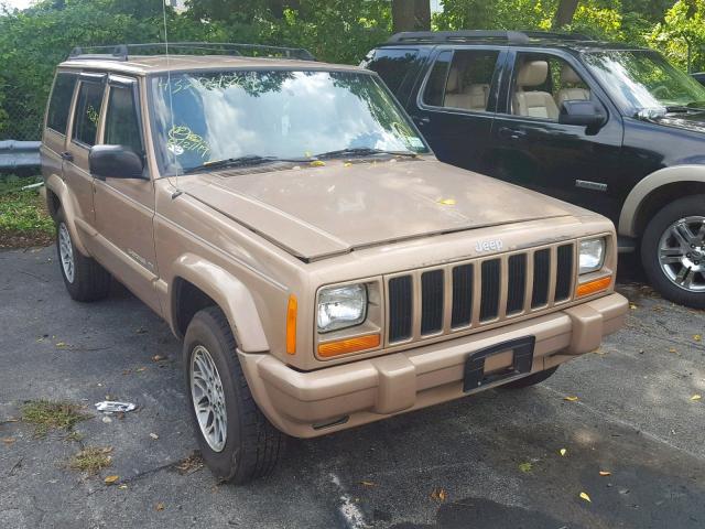 1J4FF78S8XL547236 - 1999 JEEP CHEROKEE L GOLD photo 1