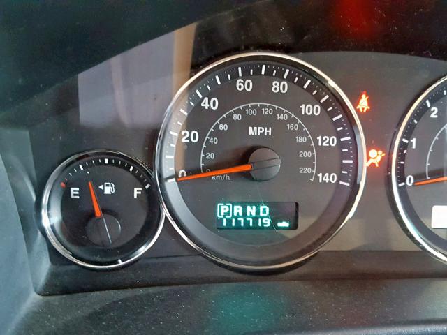 1J8HG48K36C206117 - 2006 JEEP COMMANDER RED photo 8