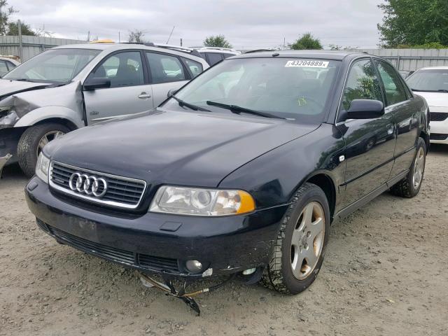 WAUDH68D11A081684 - 2001 AUDI A4 2.8 QUA BLACK photo 2