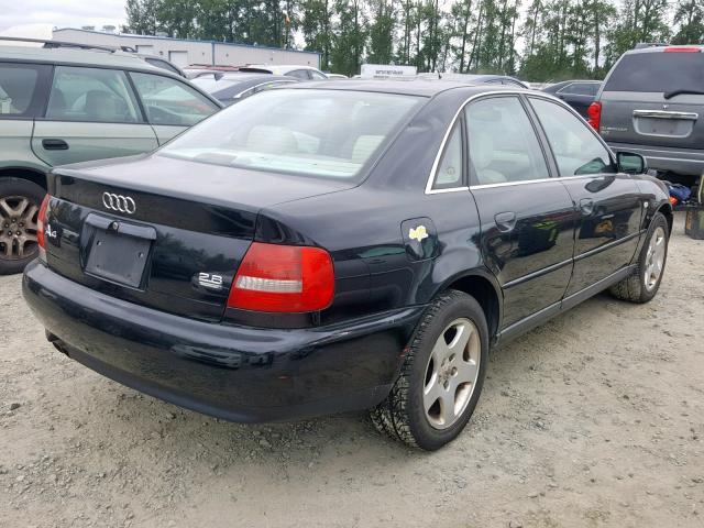 WAUDH68D11A081684 - 2001 AUDI A4 2.8 QUA BLACK photo 4