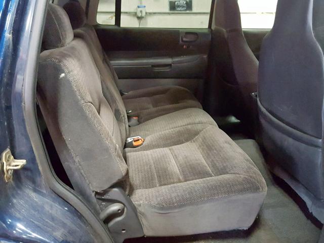 1B4HS48N12F125008 - 2002 DODGE DURANGO SL BLUE photo 6