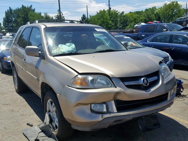 2HNYD18665H540777 - 2005 ACURA MDX TOURIN GOLD photo 1