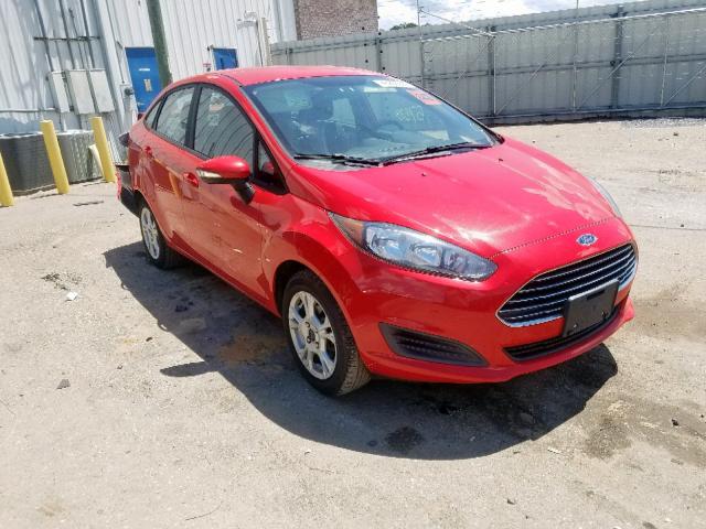 3FADP4BJXFM187768 - 2015 FORD FIESTA SE RED photo 1