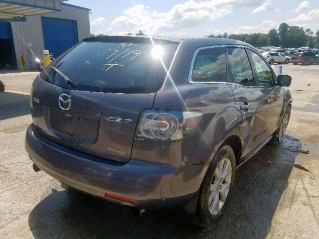 JM3ER293770118777 - 2007 MAZDA CX-7 BLUE photo 4