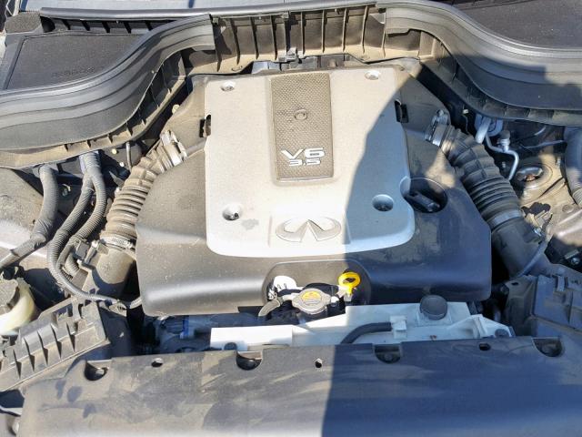 JN1AJ0HR3CM450097 - 2012 INFINITI EX35 BASE MAROON photo 7