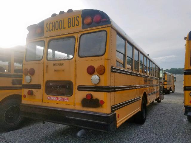 1HVLNZRL4JH541307 - 1988 INTERNATIONAL S-SERIES 1 黄色 照片 4