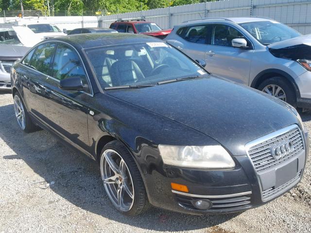 WAUDH74F26N133093 - 2006 AUDI A6 3.2 QUA BLACK photo 1