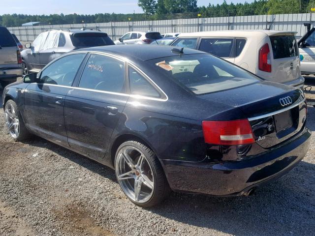 WAUDH74F26N133093 - 2006 AUDI A6 3.2 QUA BLACK photo 3