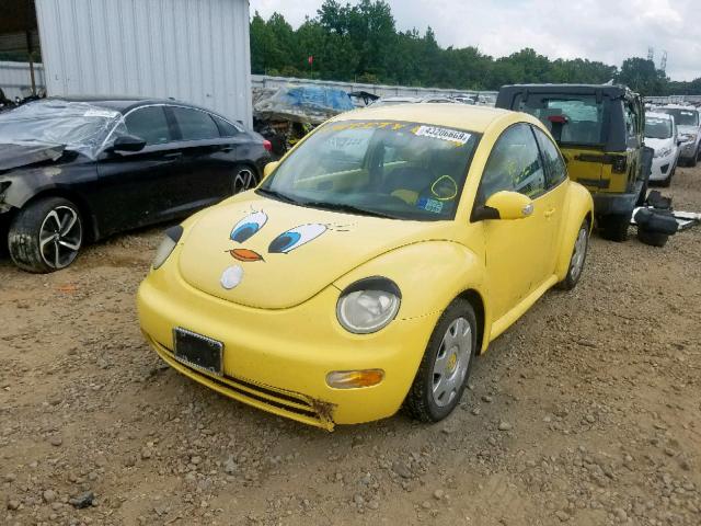 3VWBP21C03M435883 - 2003 VOLKSWAGEN NEW BEETLE ყვითელი ფოტო 2