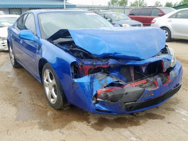 2G2WC58C361277787 - 2006 PONTIAC GRAND PRIX BLUE photo 1