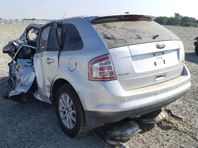 2FMDK3JC2ABA35950 - 2010 FORD EDGE SEL SILVER photo 3