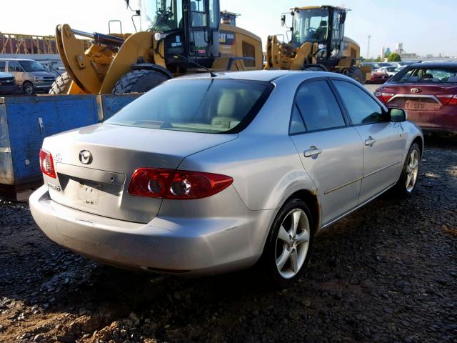 1YVHP80C155M69108 - 2005 MAZDA 6 I SILVER photo 4