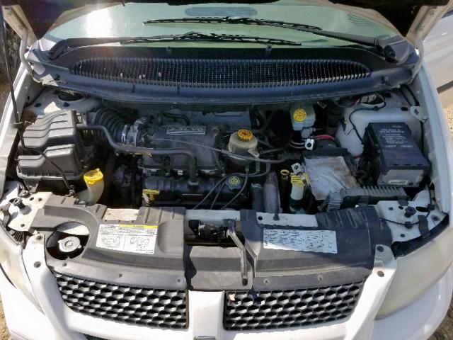 1D4GP25393B234075 - 2003 DODGE CARAVAN SE WHITE photo 7