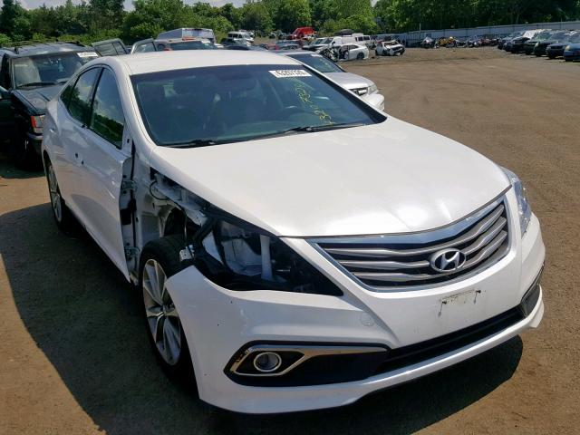 KMHFG4JG5GA507484 - 2016 HYUNDAI AZERA WHITE photo 1