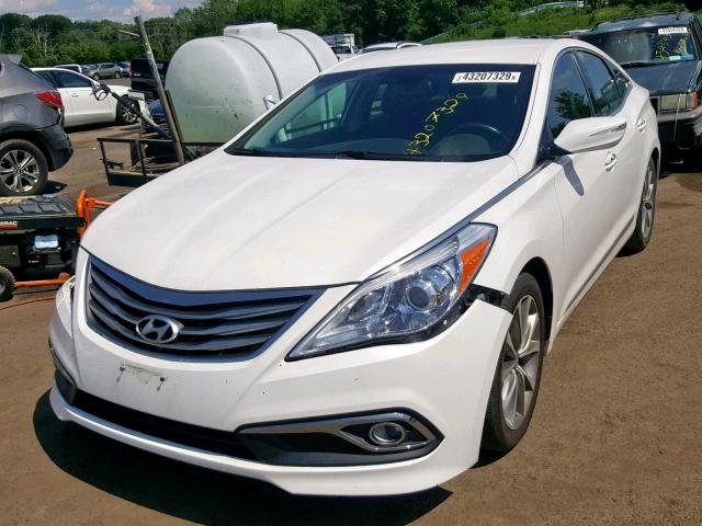 KMHFG4JG5GA507484 - 2016 HYUNDAI AZERA WHITE photo 2