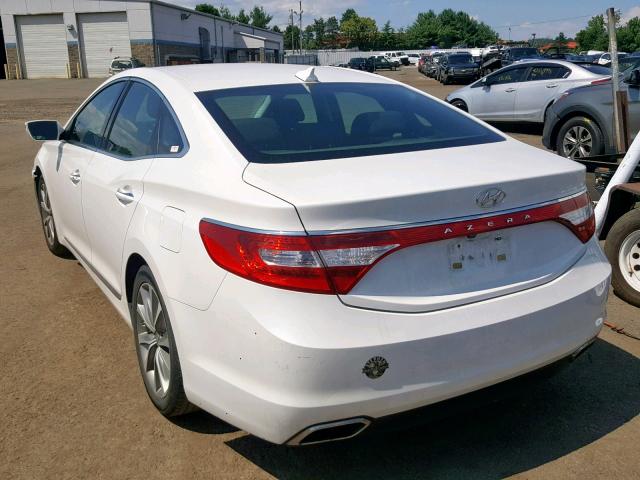 KMHFG4JG5GA507484 - 2016 HYUNDAI AZERA WHITE photo 3