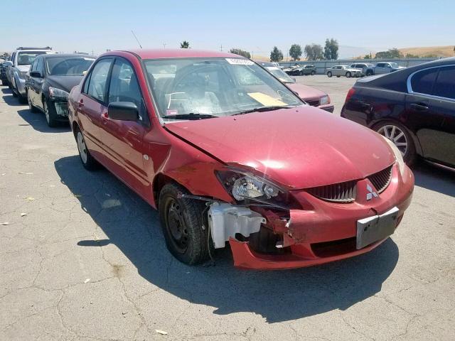 JA3AJ26E04U008774 - 2004 MITSUBISHI LANCER ES RED photo 1