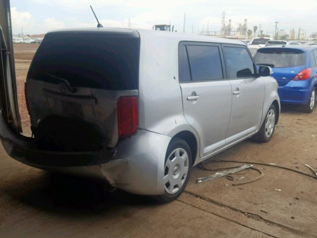 JTLZE4FE7A1117223 - 2010 TOYOTA SCION XB 银色 照片 4