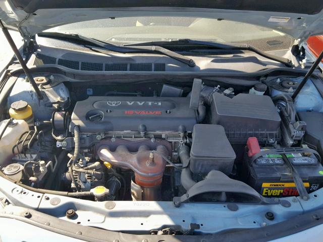 JTNBE46K573005404 - 2007 TOYOTA CAMRY NEW GREEN photo 7