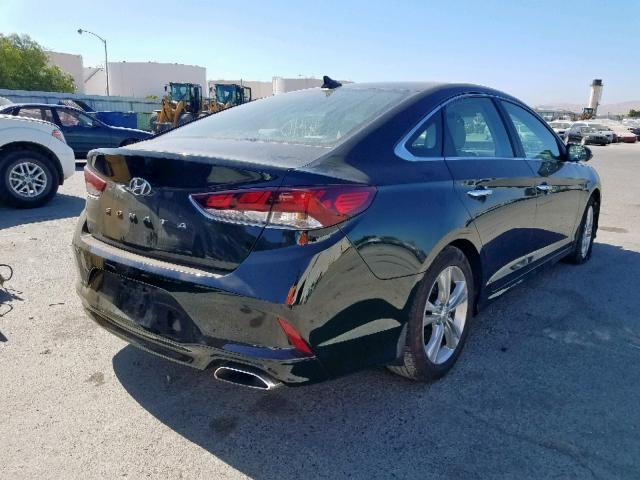 5NPE34AF1JH666862 - 2018 HYUNDAI SONATA SPO BLACK photo 4